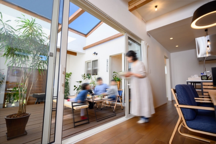 平屋テラスイメージ